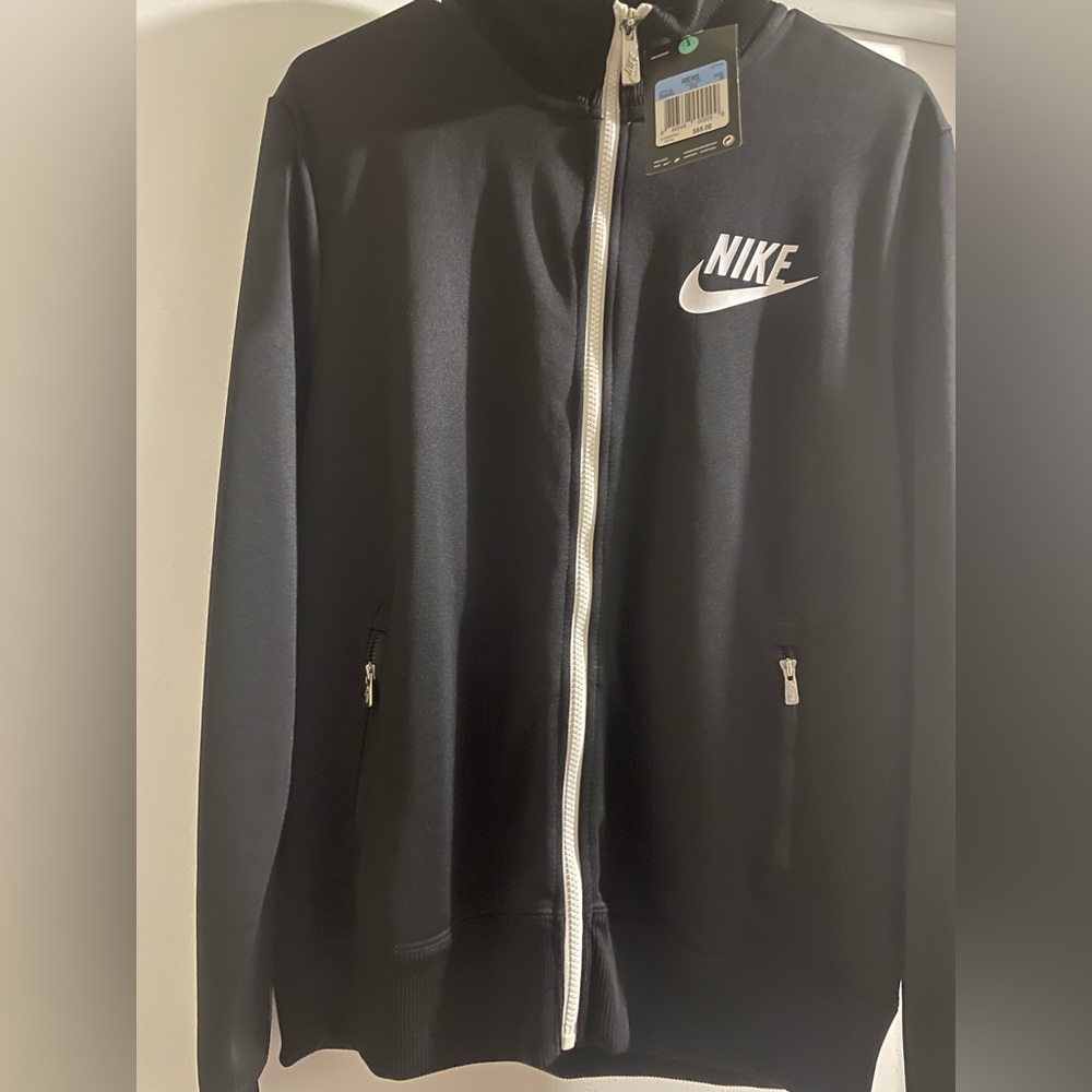 NIKE full front zip track jacket